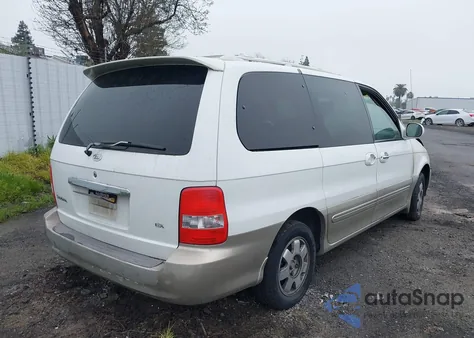 2003 Kia Sedona Ex/Lx from USA, damaged, VIN KNDUP131536400659